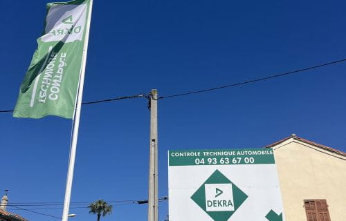 centre de contrôle technique Dekra à Vallauris